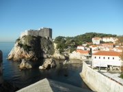 Dubrovnik, conference venue in the background